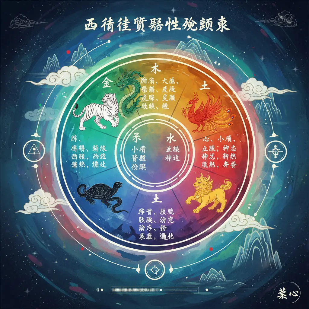 五行 - 五行體質屬性查詢表