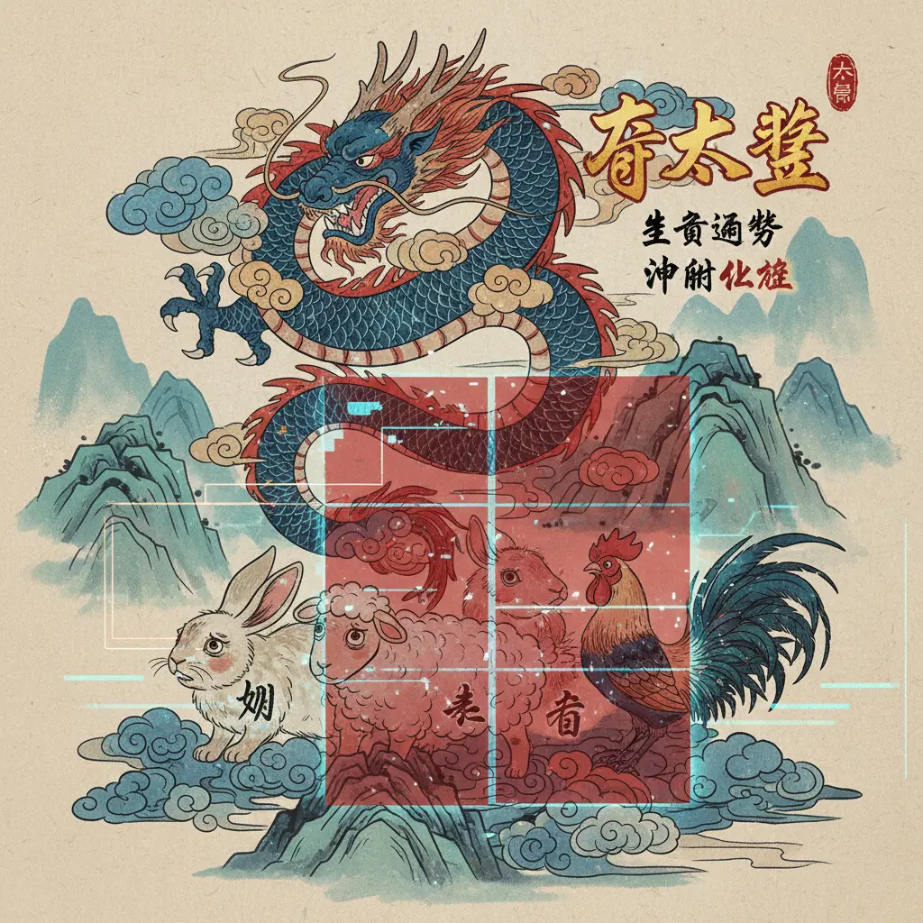 生肖運勢 - 害太歲